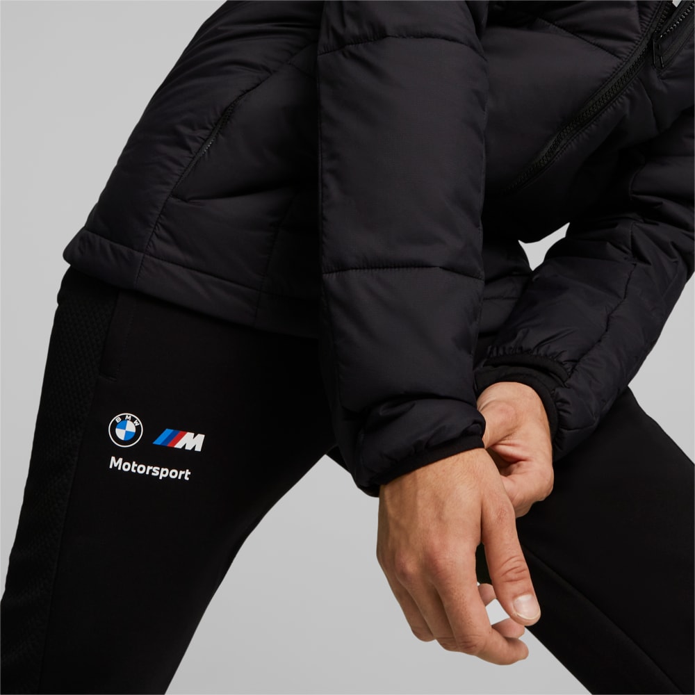Изображение Puma Куртка BMW M Motorsport Life Non-Hooded Packable Jacket Men #2: Puma Black