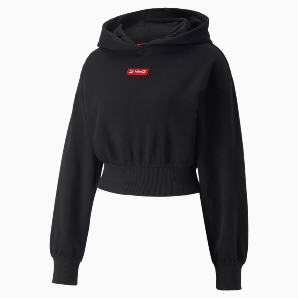 PUMA x COCA COLA Hoodie Women 10 Black Puma