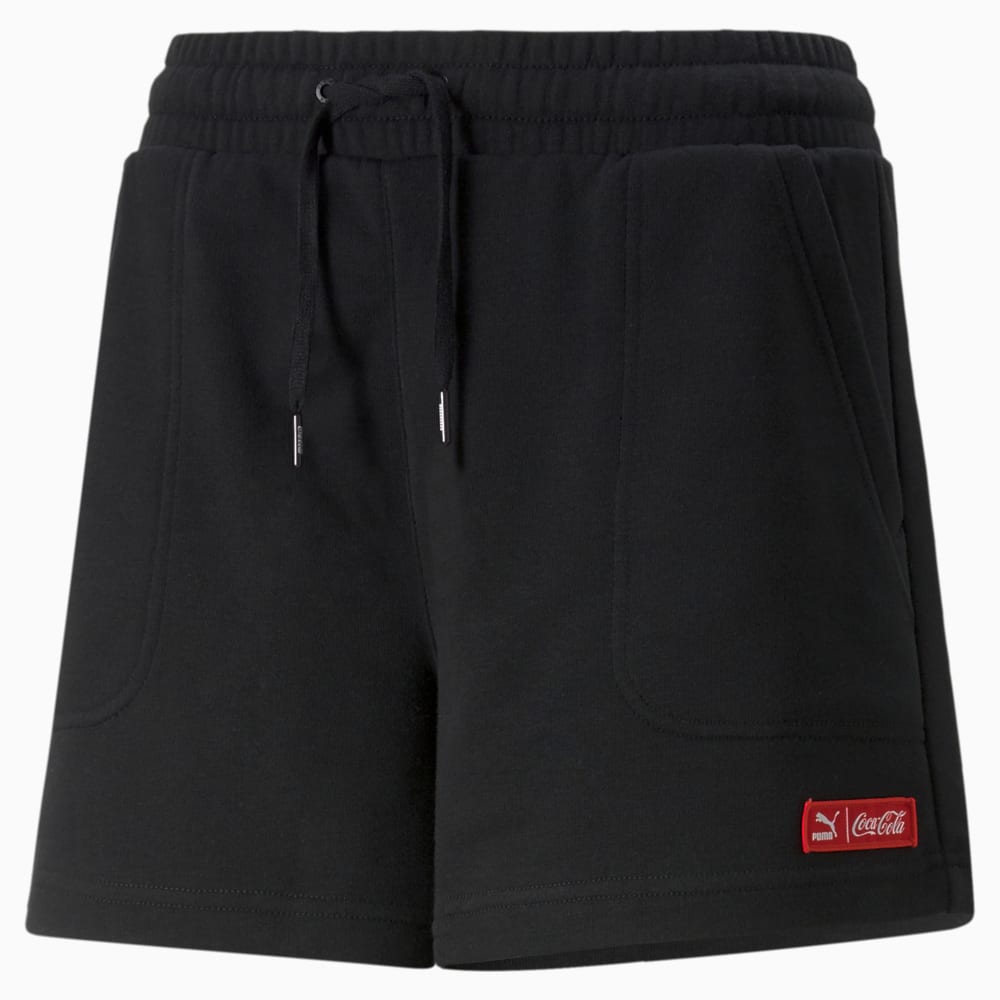 Зображення Puma Шорти PUMA x COCA-COLA Shorts Women #1: Puma Black