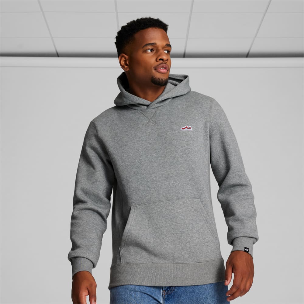 Moletom puma best sale cinza masculino
