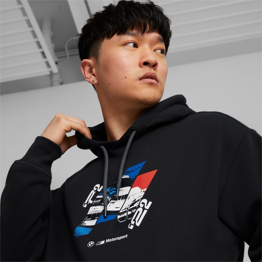 Изображение Puma Худи BMW M Motorsport Graphic Hoodie Men #1: Puma Black