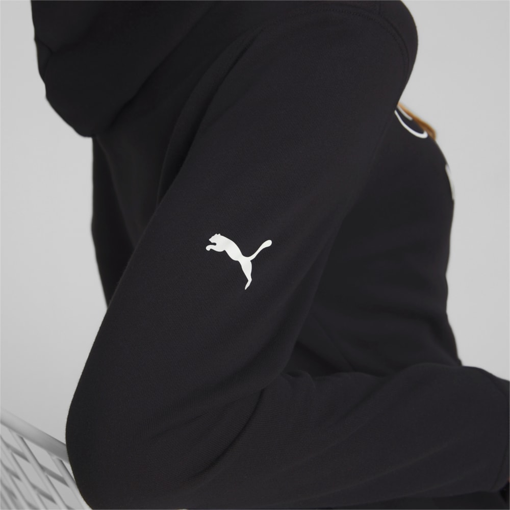 Зображення Puma Худі BMW M Motorsport Essentials Logo Hoodie Women #2: Puma Black