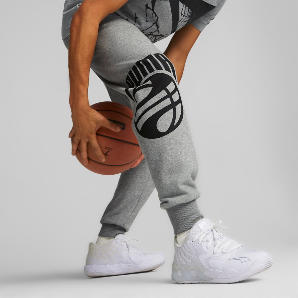 Зображення Puma Штани Posterise Basketball Sweatpants Men #1: Medium Gray Heather