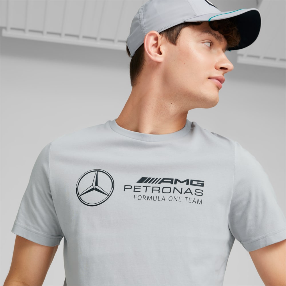 Image PUMA Camiseta Mercedes-AMG Petronas Motorsport F1 Essentials Logo Masculina #1