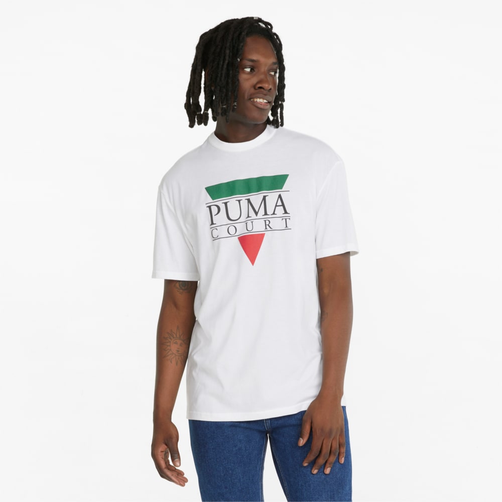 Изображение Puma Футболка Puma Tennis Club Graphic Tee #1