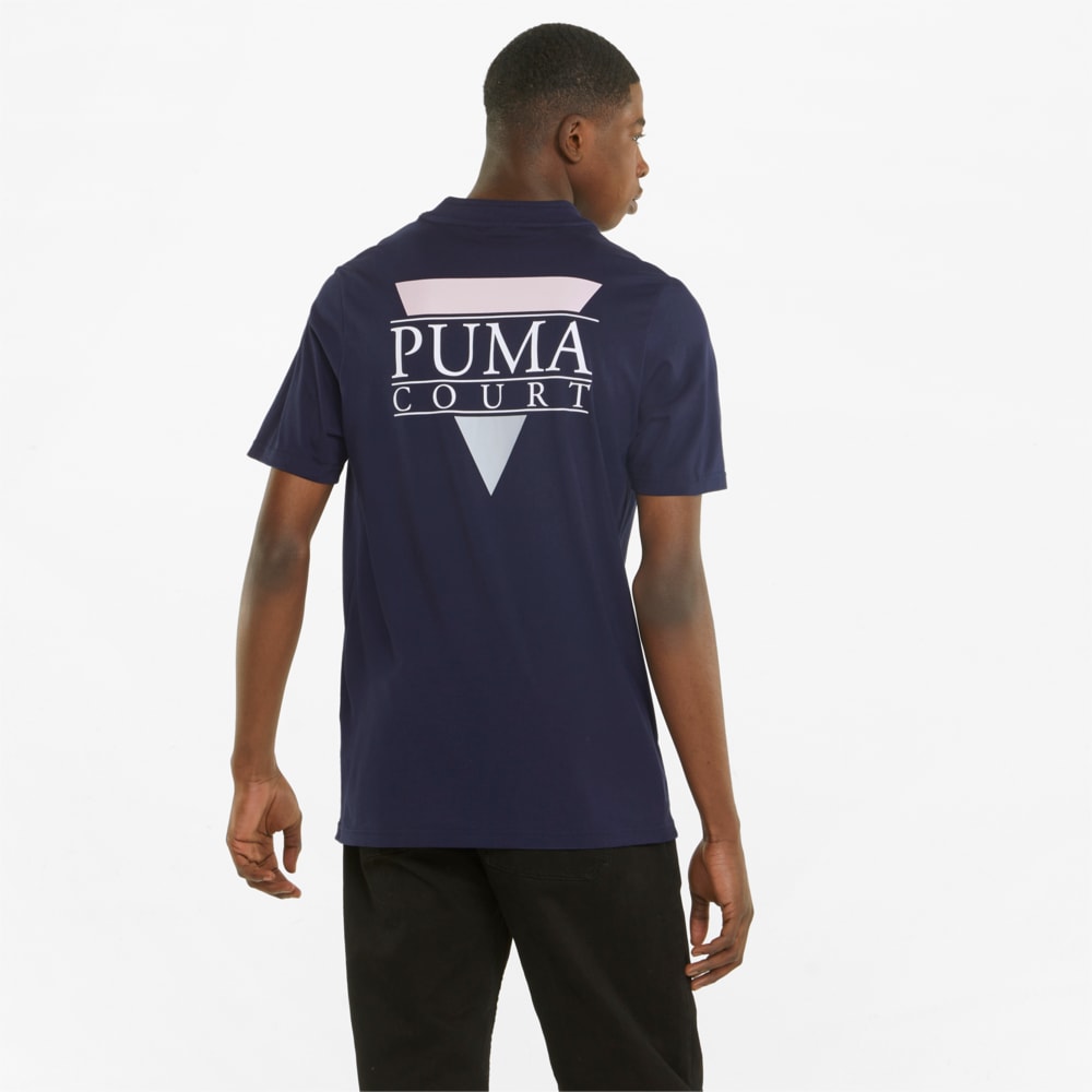 Зображення Puma Футболка Tennis Club Graphic Men's Tee #2: Peacoat