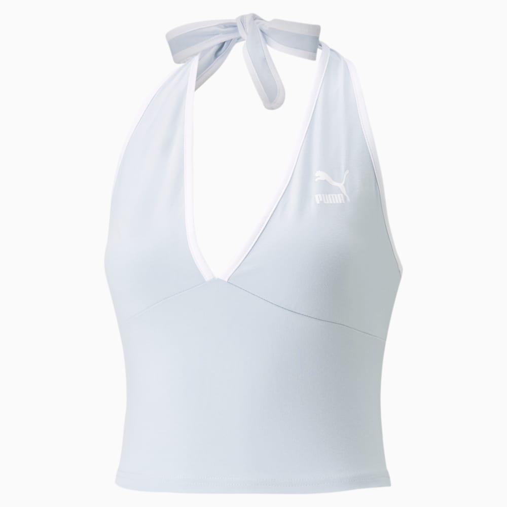 Изображение Puma Топ Classics Women's Halterneck Top #1: Arctic Ice