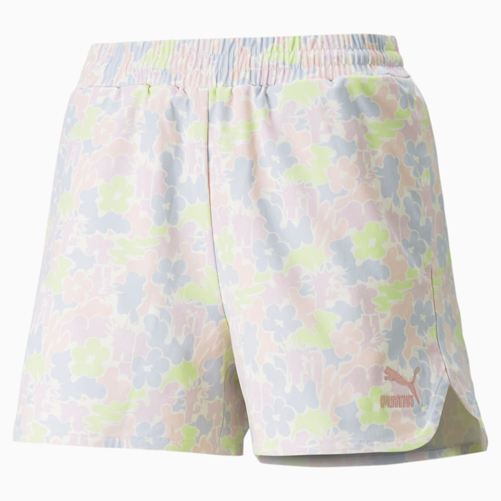Зображення Puma Шорти Summer Resort Twill Women's Shorts #1: Pristine-AOP