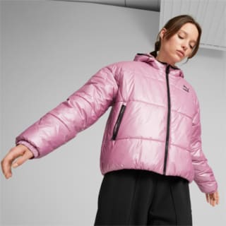 Изображение Puma Куртка Classics Shiny Padded Jacket Women