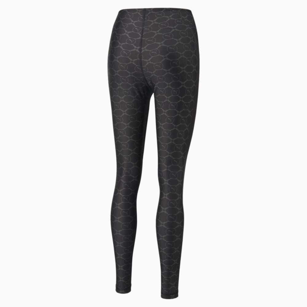 Изображение Puma Леггинсы LUXE SPORT T7 Leggings Women #2: Puma Black-Dark Shadow AOP