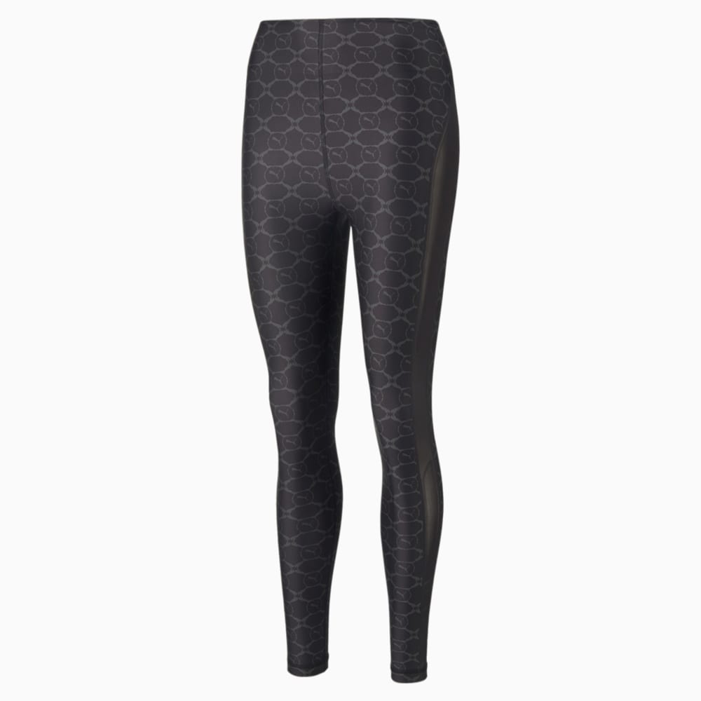 Изображение Puma Леггинсы LUXE SPORT T7 Leggings Women #1: Puma Black-Dark Shadow AOP