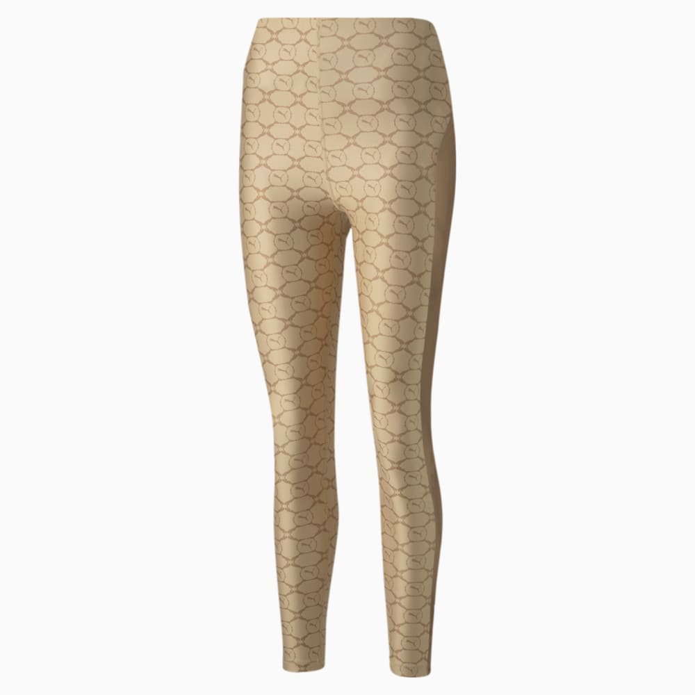 Зображення Puma Легінси LUXE SPORT T7 Leggings Women #1: Light Sand-Desert Tan AOP