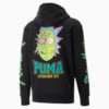 Изображение Puma Худи PUMA x RICK AND MORTY Full-Zip Basketball Hoodie Men #2: Puma Black