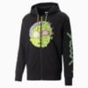 Изображение Puma Худи PUMA x RICK AND MORTY Full-Zip Basketball Hoodie Men #1: Puma Black