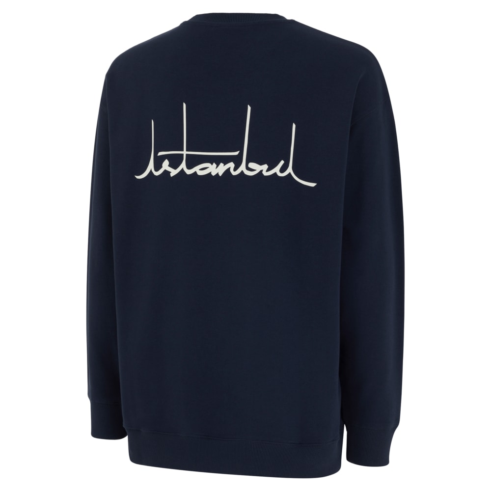 Görüntü Puma İSTANBUL COLLECTION AUTHENTIC OVERSIZE Bisiklet Yaka Sweatshirt #2