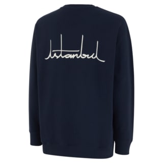 Görüntü Puma İSTANBUL COLLECTION AUTHENTIC OVERSIZE Bisiklet Yaka Sweatshirt