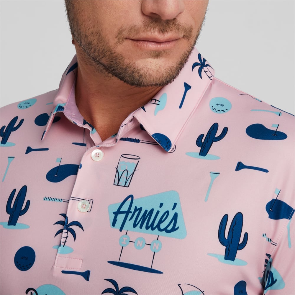 Arnold palmer pink shirt new arrivals