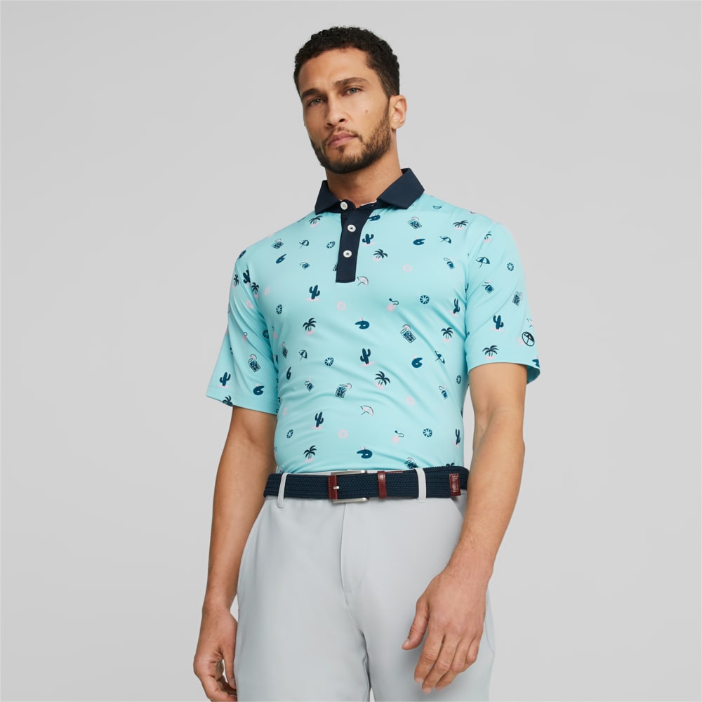 Image Puma PUMA x Arnold Palmer Mattr Dunes Golf Polo Shirt Men #1