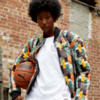 Görüntü Puma PUMA x BLACK FIVES Basketbol Erkek Bomber Ceket #12