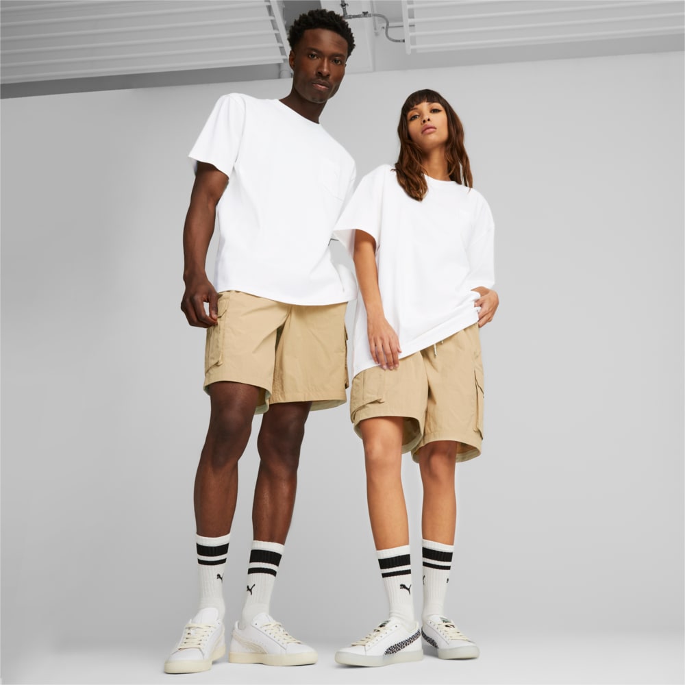 Изображение Puma Футболка MMQ Pocket Tee #1: Puma White