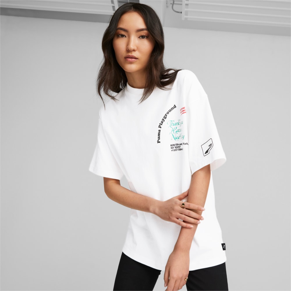 Image Puma UPTOWN Graphic Tee #2