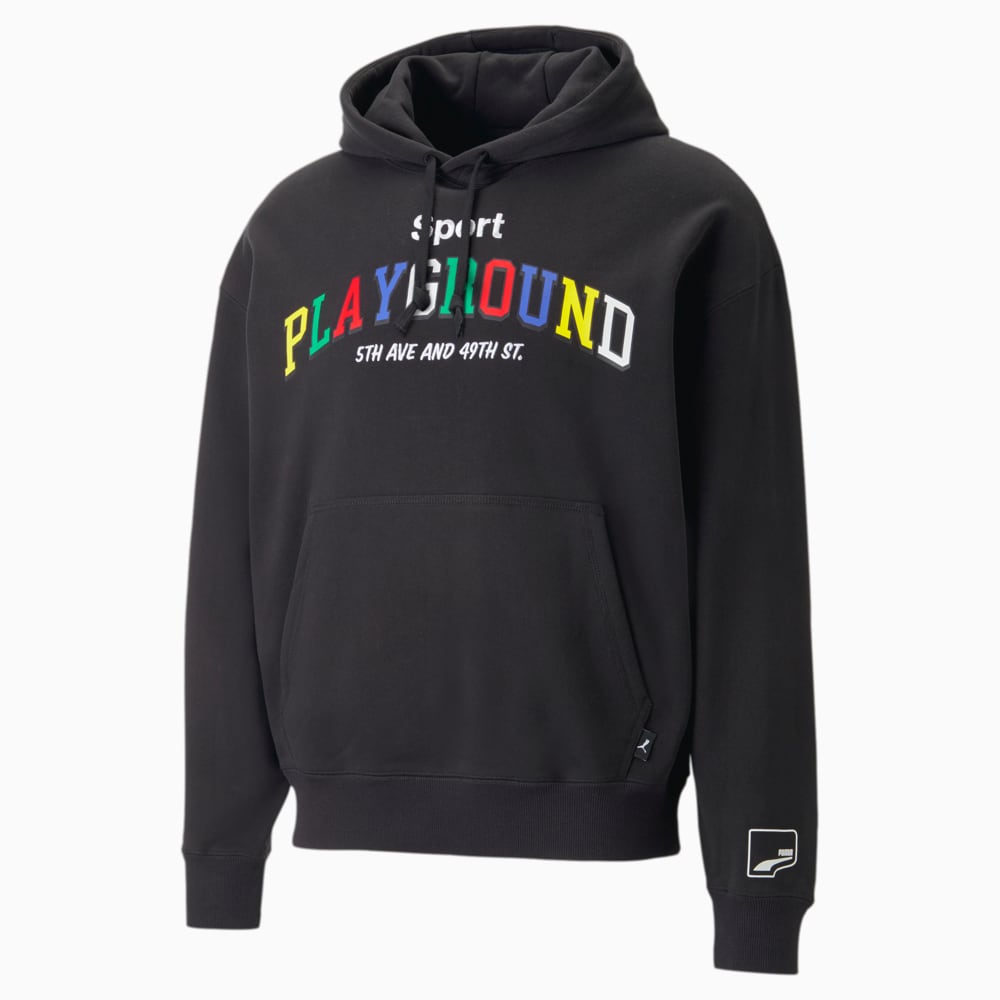 Изображение Puma Худи UPTOWN Graphic Hoodie #1: Puma Black