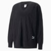 Image Puma LUXE SPORT Oversized V-neck Sweatshirt #1