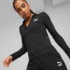 Image Puma Classics Ribbed V-Neck Top Women #1