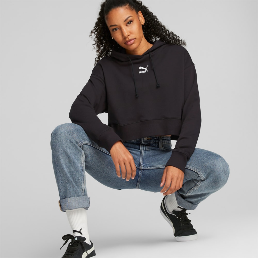 Image Puma Classics Cropped Hoodie Women #2