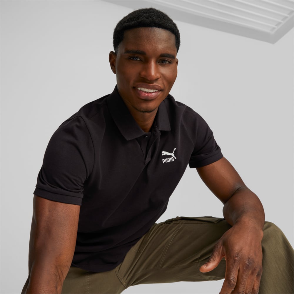 Изображение Puma Поло Classics Polo Shirt Men #1: Puma Black