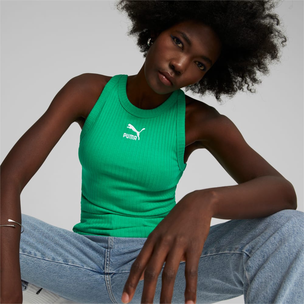 Image PUMA Regata Classics Ribbed Feminina #1