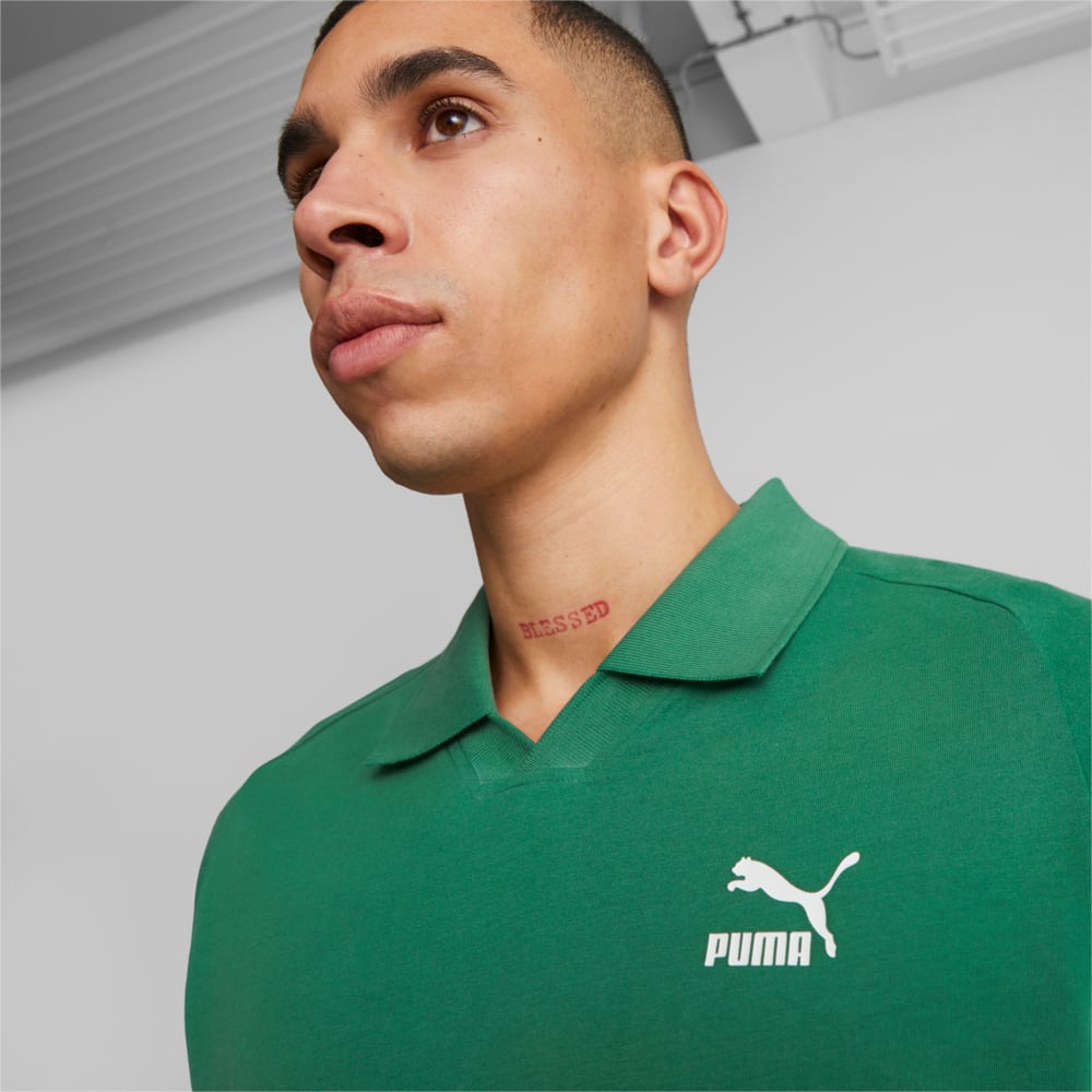 Image Puma Classics V-Neck Polo Shirt Men #2