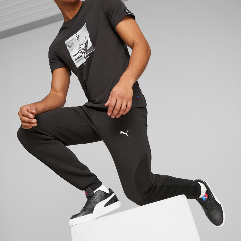 Изображение Puma Штаны BMW M Motorsport Sweatpants Men #1: Puma Black