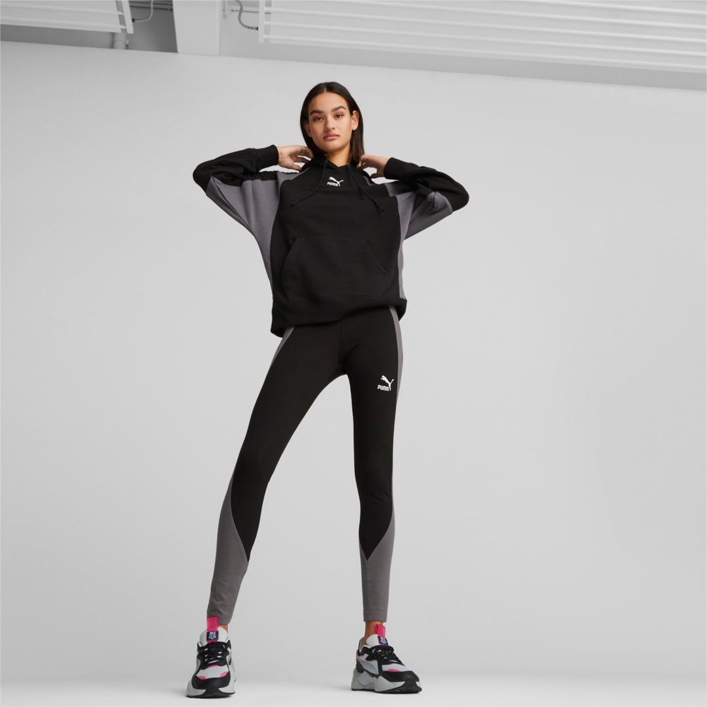 Зображення Puma Худі Classics Block Hoodie Women #2: Puma Black