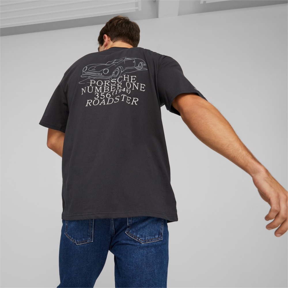 Зображення Puma Футболка Porsche Legacy 365 Roadster Tee Men #2: Puma Black