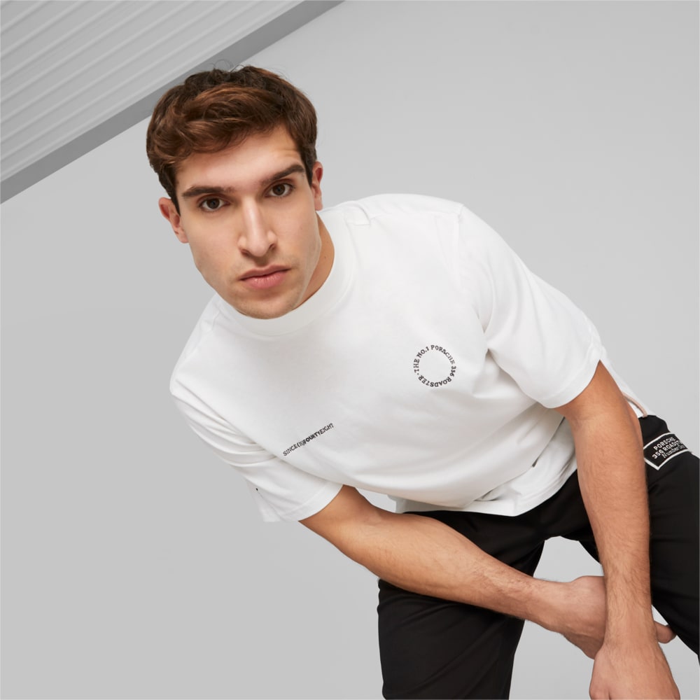 Изображение Puma Футболка Porsche Legacy 365 Roadster Tee Men #1: Puma White