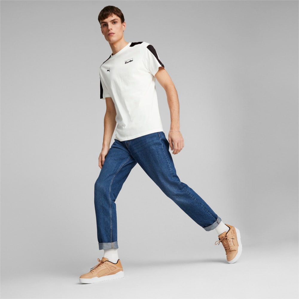 Изображение Puma Футболка Porsche Legacy MT7 Tee Men #2: Puma White-Puma Black