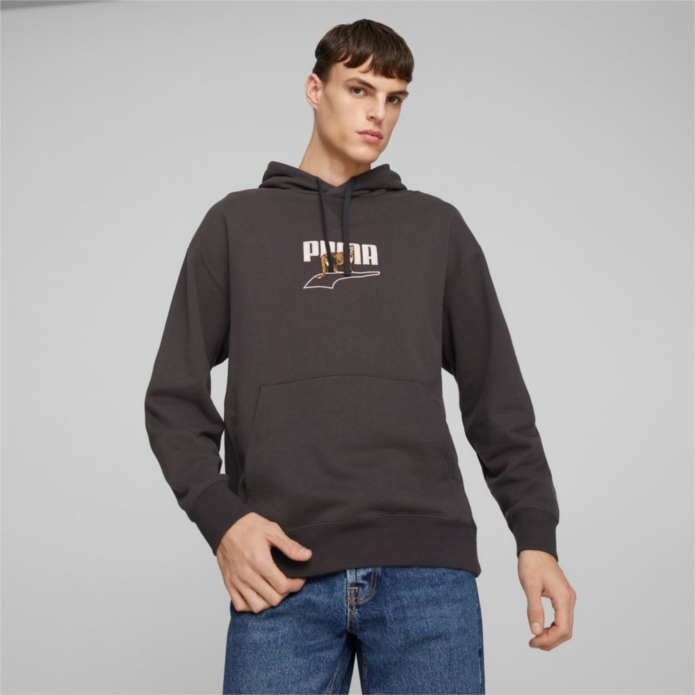 Зображення Puma Толстовка DOWNTOWN Graphic Hoodie Men #1: Puma Black