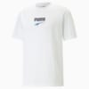 Изображение Puma Футболка DOWNTOWN Logo Tee Men #6: PUMA White-Daydream