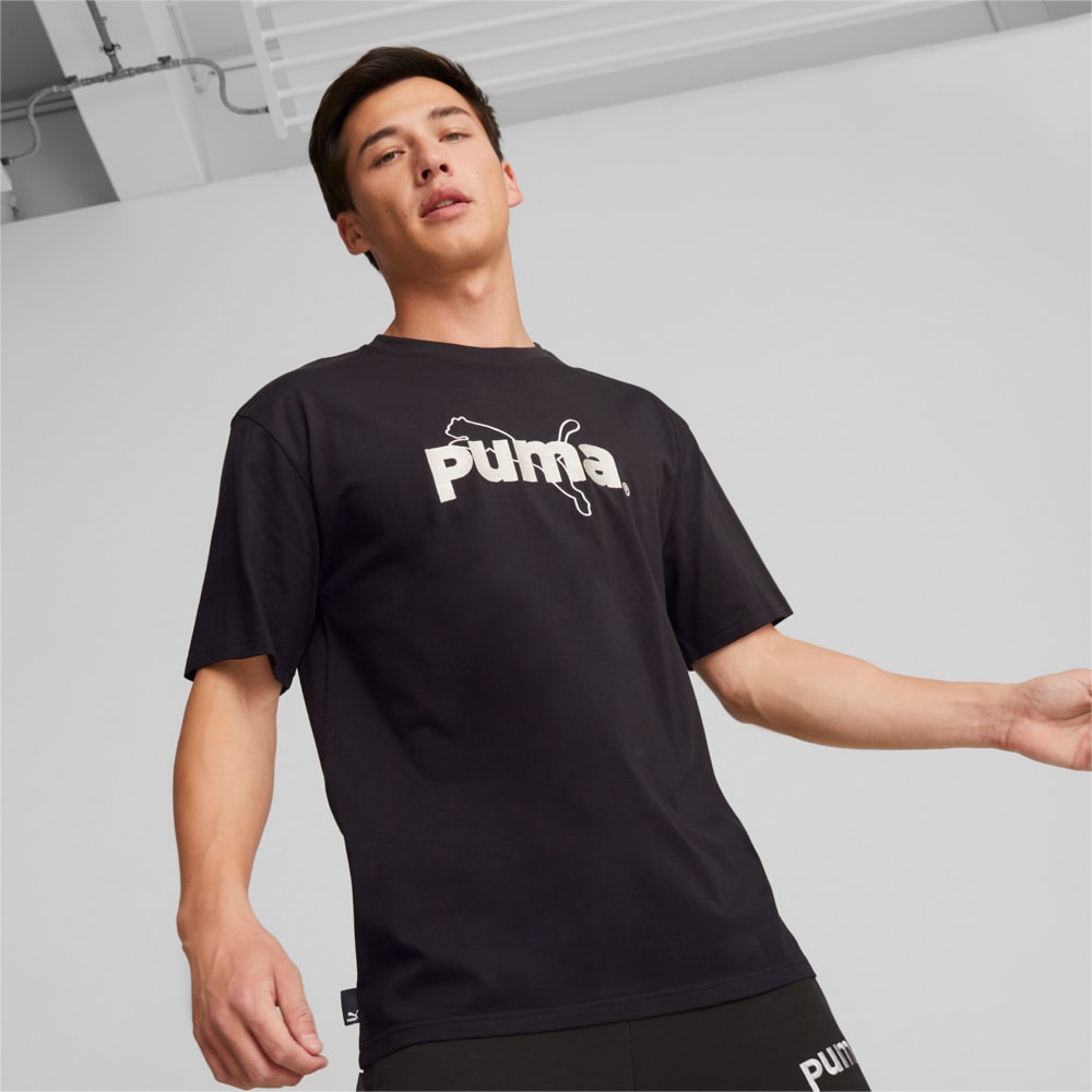 Зображення Puma Футболка PUMA TEAM Graphic Tee Men #2: Puma Black