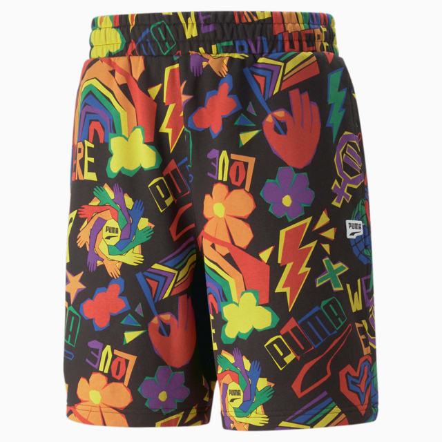 Image PUMA Shorts DOWNTOWN PRIDE Terry Printed