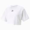 Изображение Puma Футболка DARE TO Cropped Relaxed Tee Women #1: Puma White