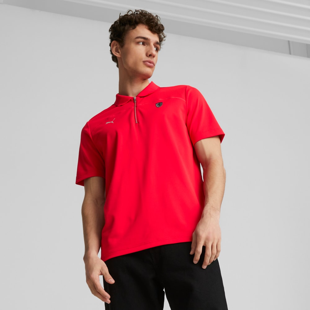 Image PUMA Camisa Scuderia Ferrari Style Polo Masculina #1