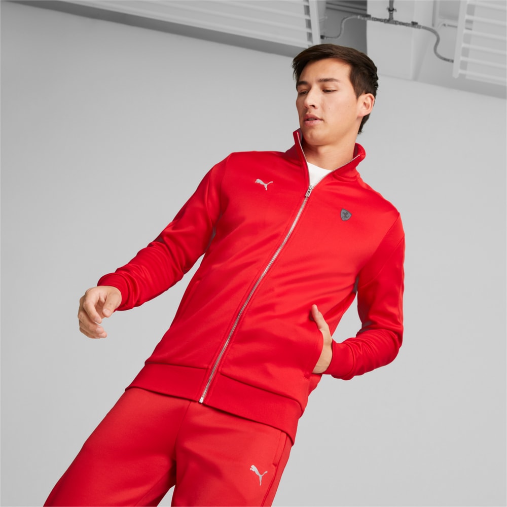 Image PUMA Jaqueta Scuderia Ferrari Style MT7 Track Masculina #1