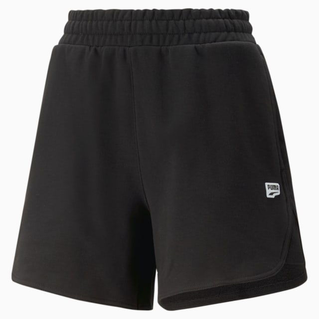 Image PUMA Shorts Downtown High Waisted Terry Feminino