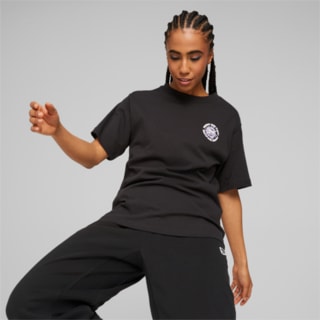 Изображение Puma Футболка Downtown Relaxed Graphic Tee Women