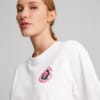 Изображение Puma Футболка Downtown Relaxed Graphic Tee Women #5: Puma White