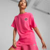 Изображение Puma Футболка Downtown Relaxed Graphic Tee Women #1: Glowing Pink