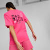 Изображение Puma Футболка Downtown Relaxed Graphic Tee Women #2: Glowing Pink
