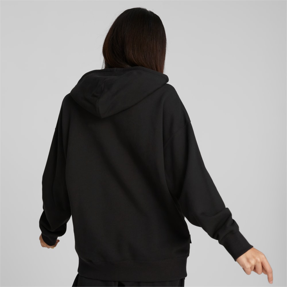 Зображення Puma Толстовка Downtown Graphic Hoodie Women #2: Puma Black